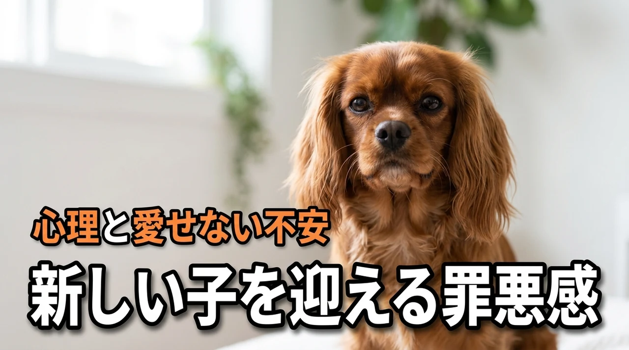 ペットロスで新しい子を迎える罪悪感とは？心理やタイミング、愛せない不安を解説