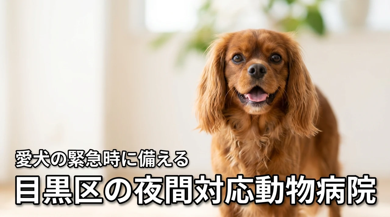 【東京都目黒区】の動物病院で夜間対応OKはココ！愛犬の万が一のために要チェック！！