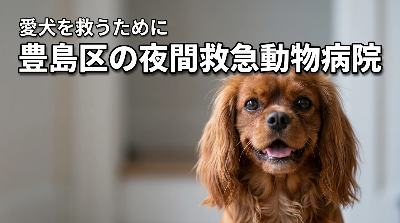 【東京都豊島区】の動物病院で夜間救急OKはココ！愛犬を救うためにチェックしておくべし！